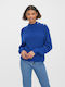 Vero Moda Women's Long Sleeve Sweater Blue