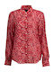 Gant Women's Long Sleeve Shirt Red