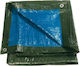 Bradas Αδιάβροχος Μουσαμάς 60gr/m² 3x4μ. Ελαφρού Τύπου Πράσινος
