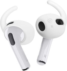 Elago Earbuds Hooks Silicone Covers White for Apple AirPods 3