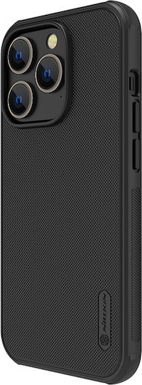 Nillkin Super Frosted Umschlag Rückseite Kunststoff Schwarz (iPhone 14 Pro Max)
