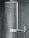 Sparke Folice Shower Column without Mixer 120cm Silver