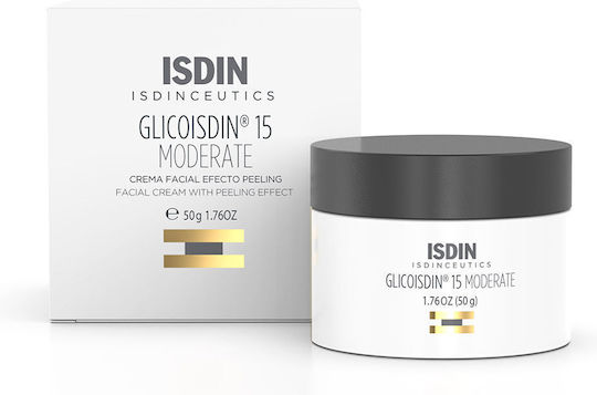 Isdin Glicoisdin 15% Moderate Creme Gesicht Tag mit Aloe Vera 50ml