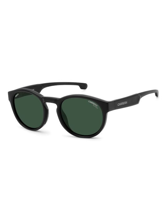 Carrera Men's Sunglasses with Black Plastic Frame and Green Polarized Lens