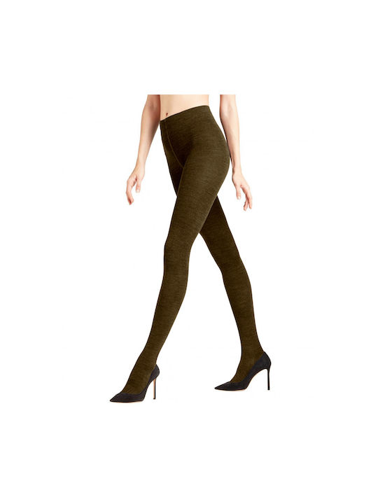 Woolen tights Trasparenze Jennifer 100den MARRONE