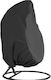 Waterproof Protective Garden Swing Cover 115x115x190cm in Black