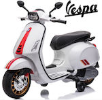 Παιδική Μηχανή Licensed Vespa Piaggio Ηλεκτροκίνητη 12 Volt Λευκή