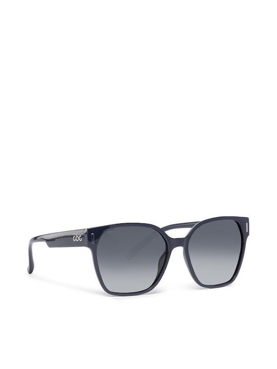 GOG Vero Sonnenbrillen mit Marineblau Rahmen und Gray Verlaufsfarbe Linse H745-2P