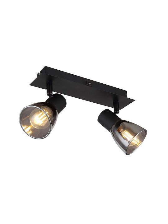 Globo Lighting Claude Double Spot with Socket E...