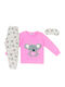 Evita Kids' Pajamas Winter Pink