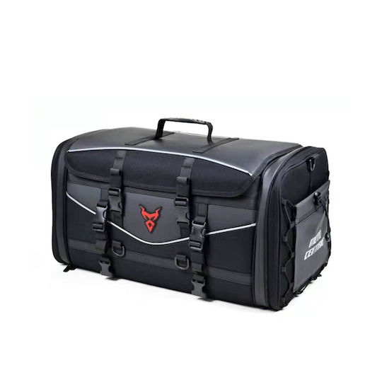 MC-0125XL Σάκος Ουράς Μοτοσυκλέτας Αδιάβροχος 46lt σε Μαύρο Χρώμα