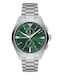 Emporio Armani Claudio Men's Watch 43mm Chronograph Battery with Silver Metal Bracelet