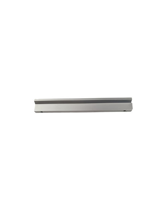 GTC Metallic Furniture Handle 285 Silver 250mm (Hole Centers 192mm)