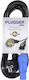 Plugger Schuko - Cable 1.8m Μαύρο