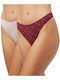 Minerva Women's String 2Pack Pink/Bordeaux