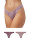 Minerva Women's Brazil 2Pack Lilac/Purple