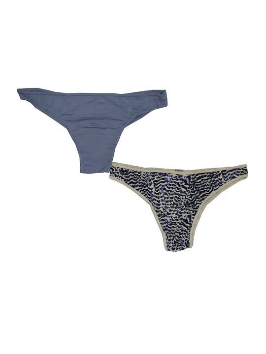 Walk Bamboo Women's Brazil 2Pack Light blue/Ecr...