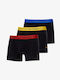 Men's Boxers Cinnabar / Ochre /Game Royal 3Pack
