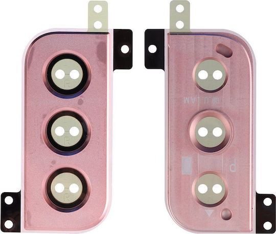 Samsung Τζαμάκι Κάμερας Pink Gold για Galaxy S22 5G
