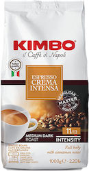 Kimbo Καφές Espresso Arabica Crema Intensa σε Κόκκους 1000gr