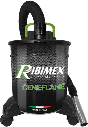 Ribimex Ceneflame Ash Vacuum 1200W with 18lt Waste Container