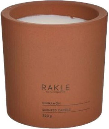 Click Scented Candle Jar with Scent Vanilla Brown 320gr 1pcs