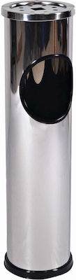 Klikareto Metallic Waste Bin 12lt Inox