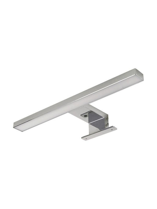 Geyer Modern Lamp Bathroom with Integrated LED and Natural White Light Silver 60cm
