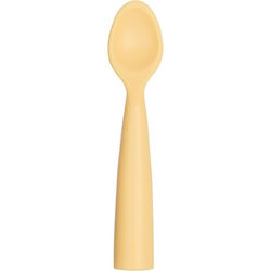 Minikoioi Baby Spoon from Silicone for 6+ Months Woody Yellow Minikoioi Baby Spoon from Silicone for 6+ Months Woody Yellow