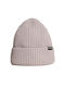 Napapijri Foli 3 Beanie Männer Beanie mit Rippstrick in Beige Farbe