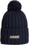 Napapijri Fea 2 Pom Pom Beanie Beanie with Rib ...