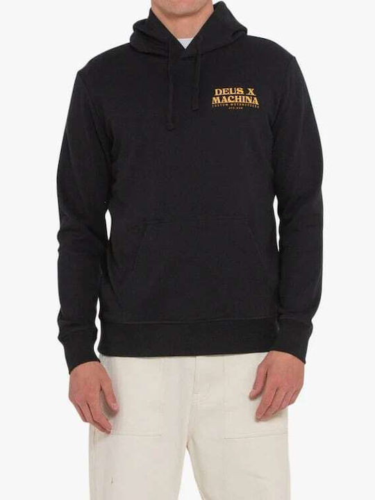 Sweatshirt with Hood Black