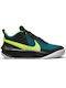 Hustle Hustle D 10 Kids Sports Shoes Basketball with Laces Black / Barely Volt / Volt / Bright Spruce
