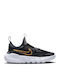 Flex Runner 2 Kids Sneakers Slip-on Black / Cool Grey / White / Metallic Gold