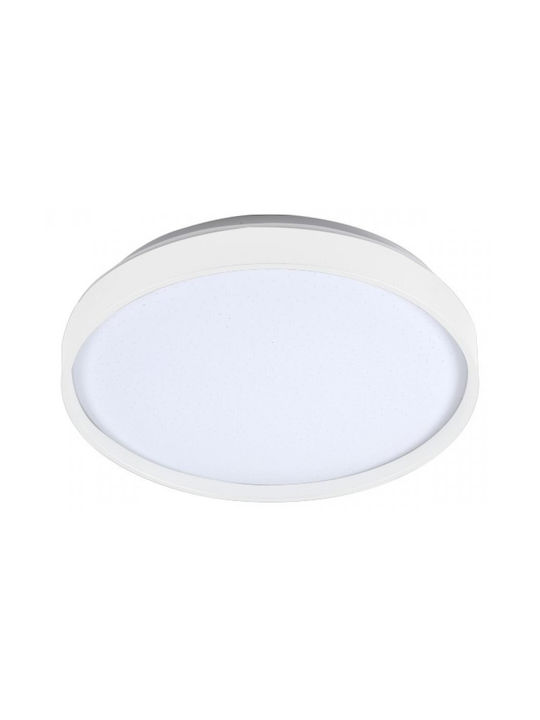 Polihome Kook Modern Plastic Ceiling Light with Integrated LED 26pcs White