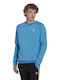 adidas Sweatshirt Fleece Light Blue