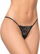 Milena by Paris Women Sexy String with Lace & P...