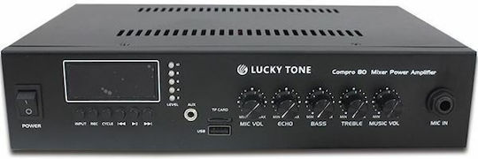 Lucky Tone Lucky Tone Compro-80 Αυτοενισχυόμενος Ψηφιακός Μίκτης & Bluetooth
