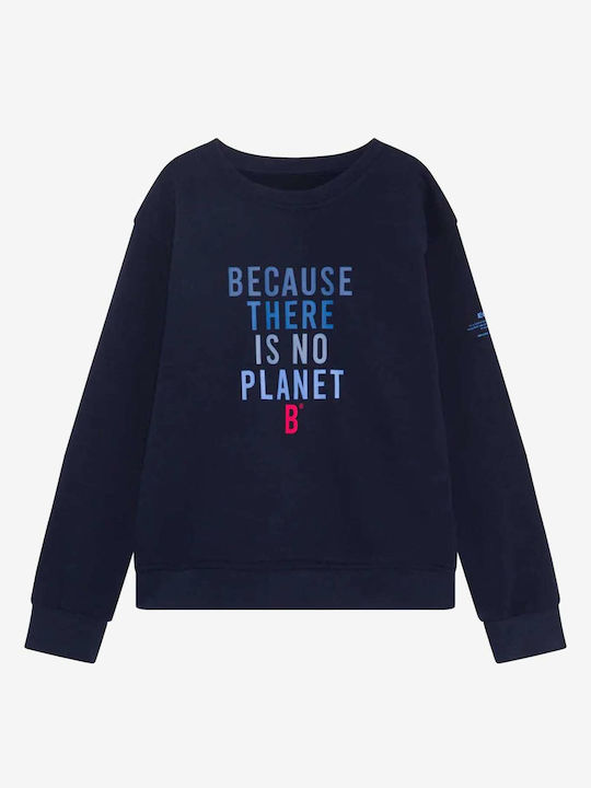 Ecoalf Kinder Sweatshirt Marineblau