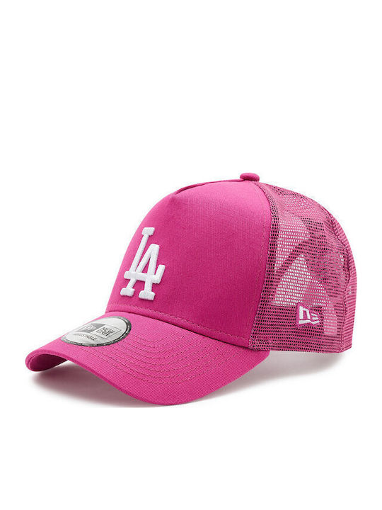 La Dodgers Tonal Mesh A-Frame Jockey mit Netz Fuchsie