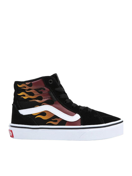 Vans Filmore Παιδικά Sneakers Μαύρα