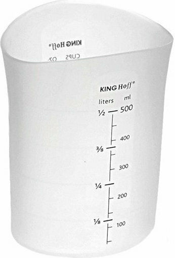 KING Hoff Δοσομετρητής Κουζίνας από Σιλικόνη 500ml
