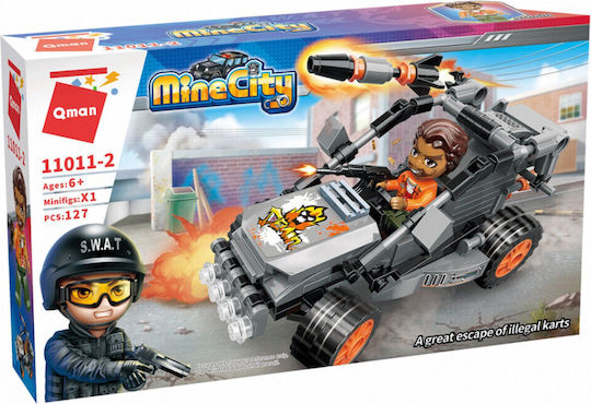 Конструктори Police - Escape From Karting За 6+ Години 127 Бройки