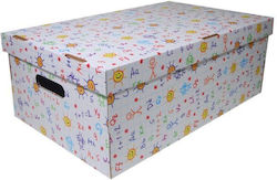 Next Letters & Numbers Paper File Box with Lids...