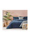 Liolios Home Primavera Pillowcase Set Oxford Navy 50x70cm.