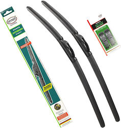 Heyner Hybrid Front Car Wiper Blades Set 580mm/380mm