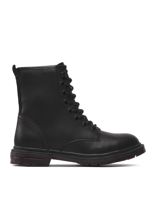 Wrangler Spike Mid Leder Stiefeletten Damen Sch...