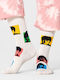 Happy Socks Beatles Silhouettes Men's Patterned Socks Beige