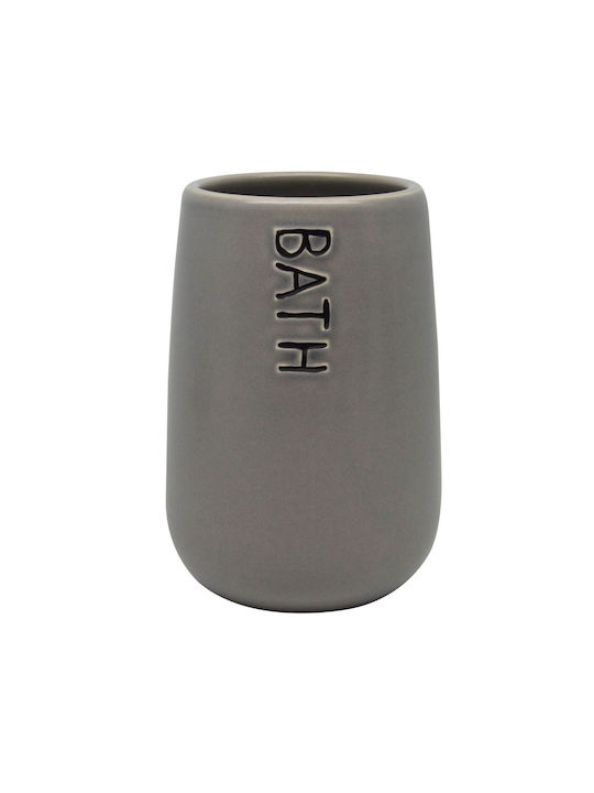 Ankor Ceramic Cup Holder Countertop Gray