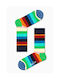 Happy Socks Stripe Unisex Κάλτσες με Σχέδια Πολύχρωμες